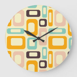 Reloj Redondo Grande Mid Century