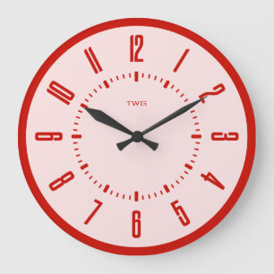 Reloj Redondo Grande Minimalista moderno personalizado
