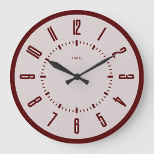 Reloj Redondo Grande Minimalista moderno personalizado