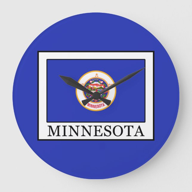 Reloj Redondo Grande Minnesota (Anverso)