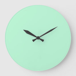 Reloj Redondo Grande Mint Green