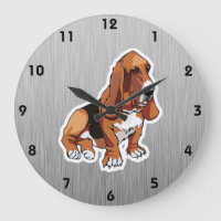 Mirada metalizado; Basset Hound