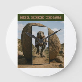 Reloj Redondo Grande Mirror’s Last Stand