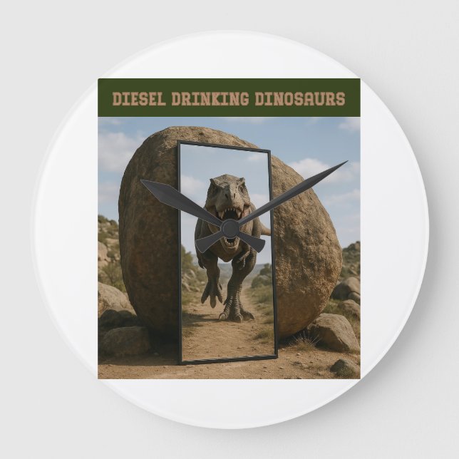 Reloj Redondo Grande Mirror’s Last Stand (Anverso)