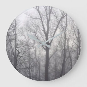Reloj Redondo Grande Misty Trees