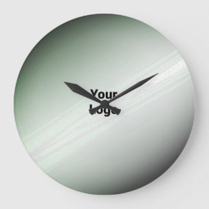 Reloj Redondo Grande Moda DE ESTILO MÍNIMO MODERNO MONOGRAM ELEGANTE SI