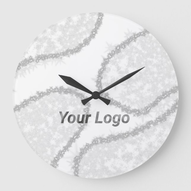 Reloj Redondo Grande Moda DE ESTILO MÍNIMO MODERNO MONOGRAM ELEGANTE SI (Anverso)