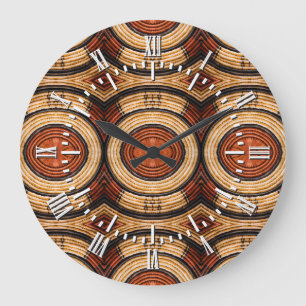 Reloj Redondo Grande Modelo tejido de Trivet