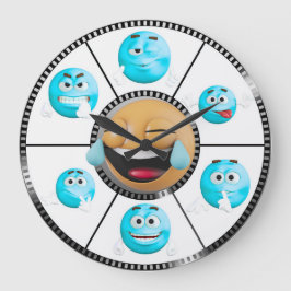 Reloj Redondo Grande Modern Funny Wall Clock