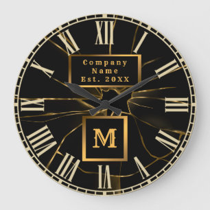 Reloj Redondo Grande Modern Professional Glass Repair Monogrammed