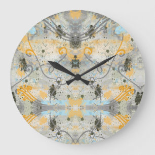 Reloj Redondo Grande Modern Shapes and Color