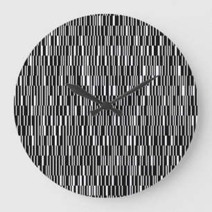 Reloj Redondo Grande Modern, urban, contemporary geometric pattern art