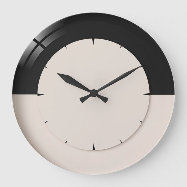 Reloj Redondo Grande Moderno (Anverso)