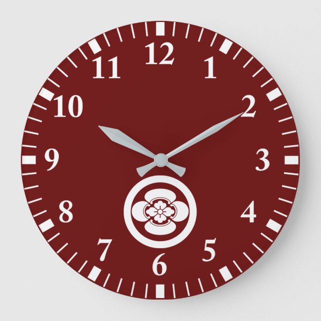 Reloj Redondo Grande Mokko en círculo (Anverso)