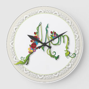 Reloj Redondo Grande Mom Acrylic Wall Clock