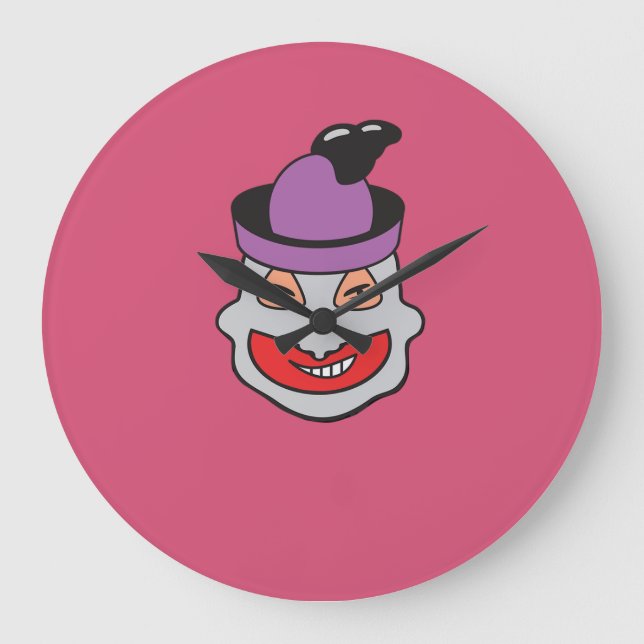 Reloj Redondo Grande Momento secuencial Caramelo-FO que define el (Anverso)