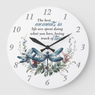 Reloj Redondo Grande Momentos en el tiempo