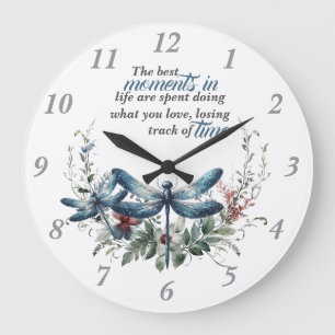 Reloj Redondo Grande Momentos en el tiempo