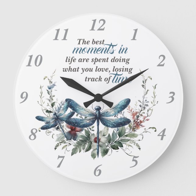 Reloj Redondo Grande Moments in Time (Anverso)