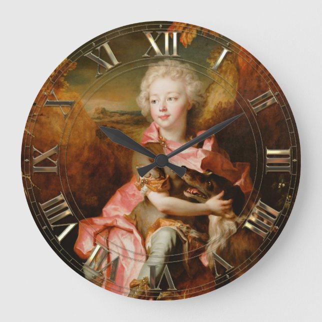 Reloj Redondo Grande Mon Chien Préféré (Anverso)