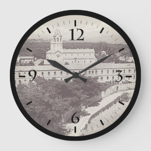 Reloj Redondo Grande Monasterio de la isla de Saint-Honorat Cannes Vint