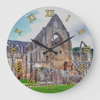 Reloj Redondo Grande Monasterio medieval de la abadía de los tinteros,