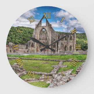Reloj Redondo Grande Monasterio medieval de la abadía de los tinteros, 