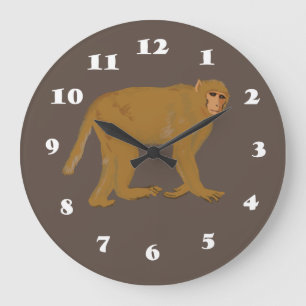 Reloj Redondo Grande Mono