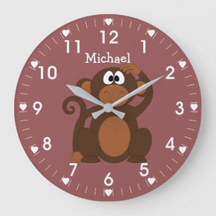 Reloj Redondo Grande Mono