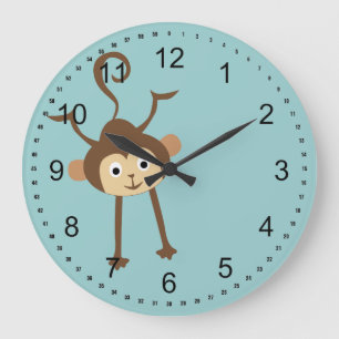 Reloj Redondo Grande Mono