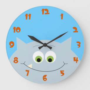 Reloj Redondo Grande Monster Hello Clock