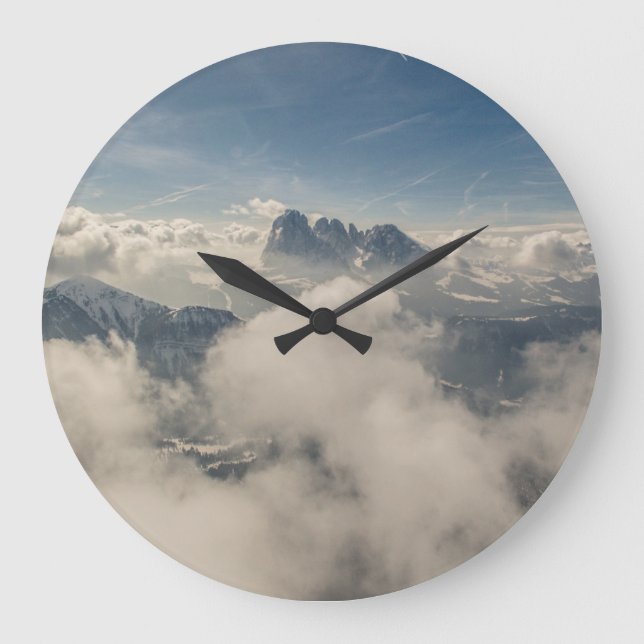 Reloj Redondo Grande montaña aérea (Anverso)