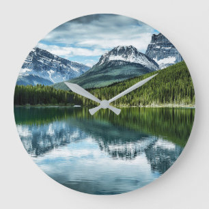 Reloj Redondo Grande Montañas   Canadian Rockies, Alberta Canadá