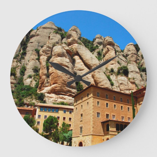 Reloj Redondo Grande Montserrat Monastery, Catalonia, Spain (Anverso)