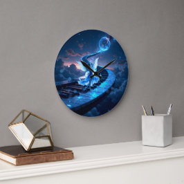 Reloj Redondo Grande Moonlight Rehearsal – Dancing in the moonlight. 