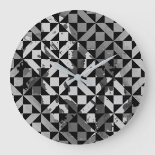 Reloj Redondo Grande Motivos de color de agua 5