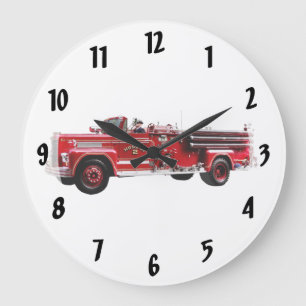 Reloj Redondo Grande Motor antiincendios