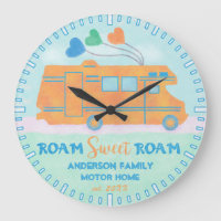 Motorhome RV Camper Sweet Roam Nombre Personalizad