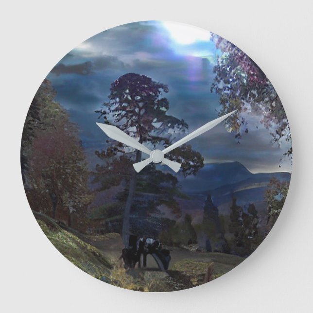 RELOJ REDONDO GRANDE MOUNTAIN TRAIL (Anverso)