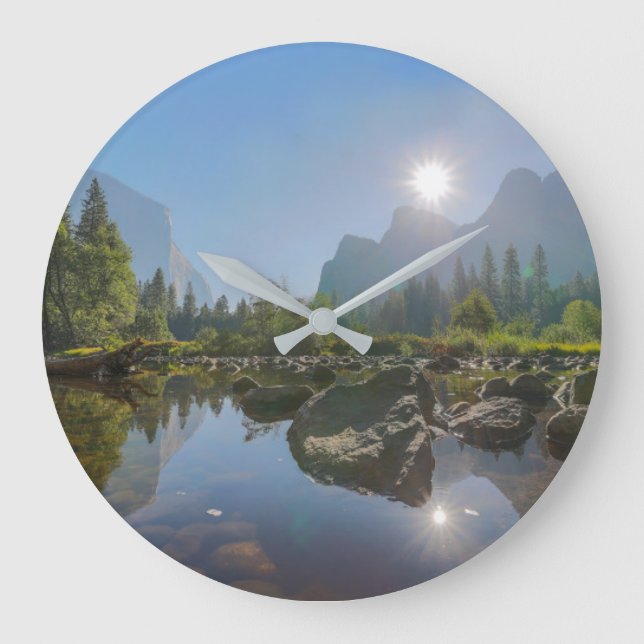 Reloj Redondo Grande Mountains | El Capitan Yosemite Park, California (Anverso)