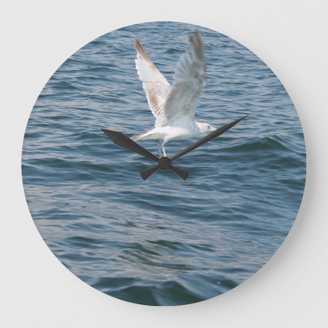 Reloj Redondo Grande Möwe entführt Zeit (Anverso)