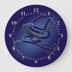 Reloj Redondo Grande Muerte de Halloween