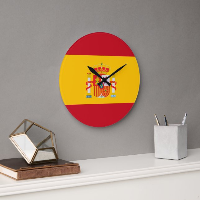 Reloj Redondo Grande Muestra tus colores - España (Oficina)