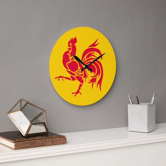 Reloj Redondo Grande Muestra tus colores - Valonia (Oficina)
