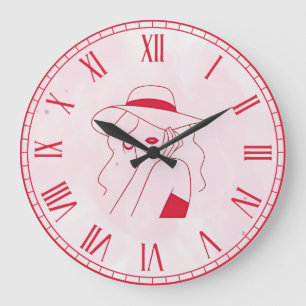 Reloj Redondo Grande Mujer