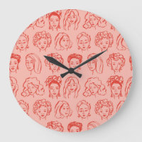 Mujer de moda con la mano puesta