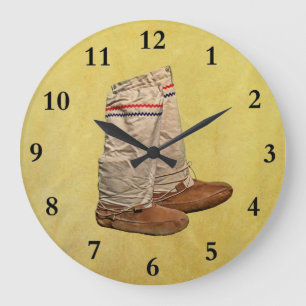 Reloj Redondo Grande Mukluks