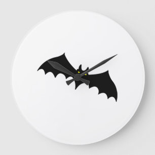 Reloj Redondo Grande Murciélago halloween