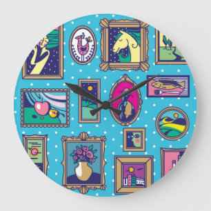 Reloj Redondo Grande Muro de la galería: Colección de imágenes diversa
