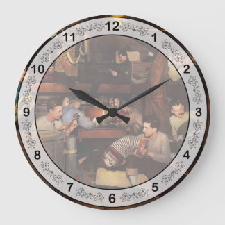 Reloj Redondo Grande Música - Jam Session 1918